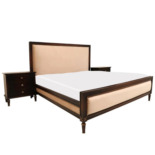 Harley Bed with Two Side Tables 1200