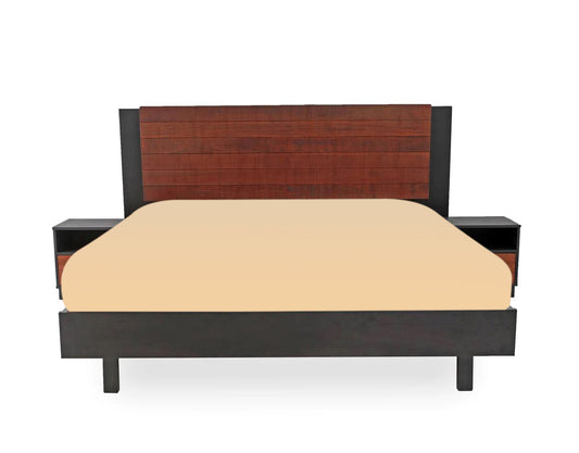 Morris X bed with 2 side tables 1200