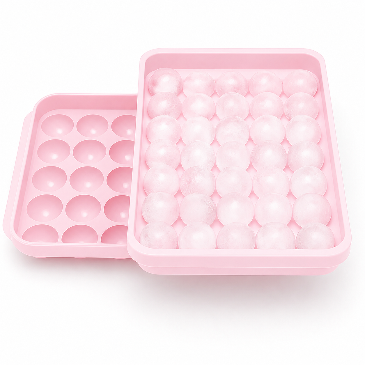1 Pc Plastic Mini Ice Tray (Assorted Colors) - Habitt
