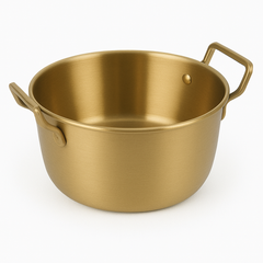 Eared Rice Bowl – Elegant Gold Finish Serving Bowl