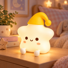 Little Star LED Night Lamp – Cute Decorative Bedside Light