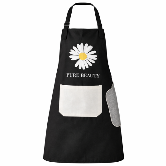 Imperial Pure Beauty Apron – Stylish Waterproof Kitchen Apron with Pocket - Habitt