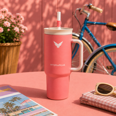 Assorted MAVERICK Quencher 1200ML | Large Tumbler with Handle & Straw