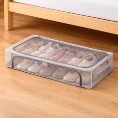 Transparent Shoe Box – Big Size Stackable Storage Organizer