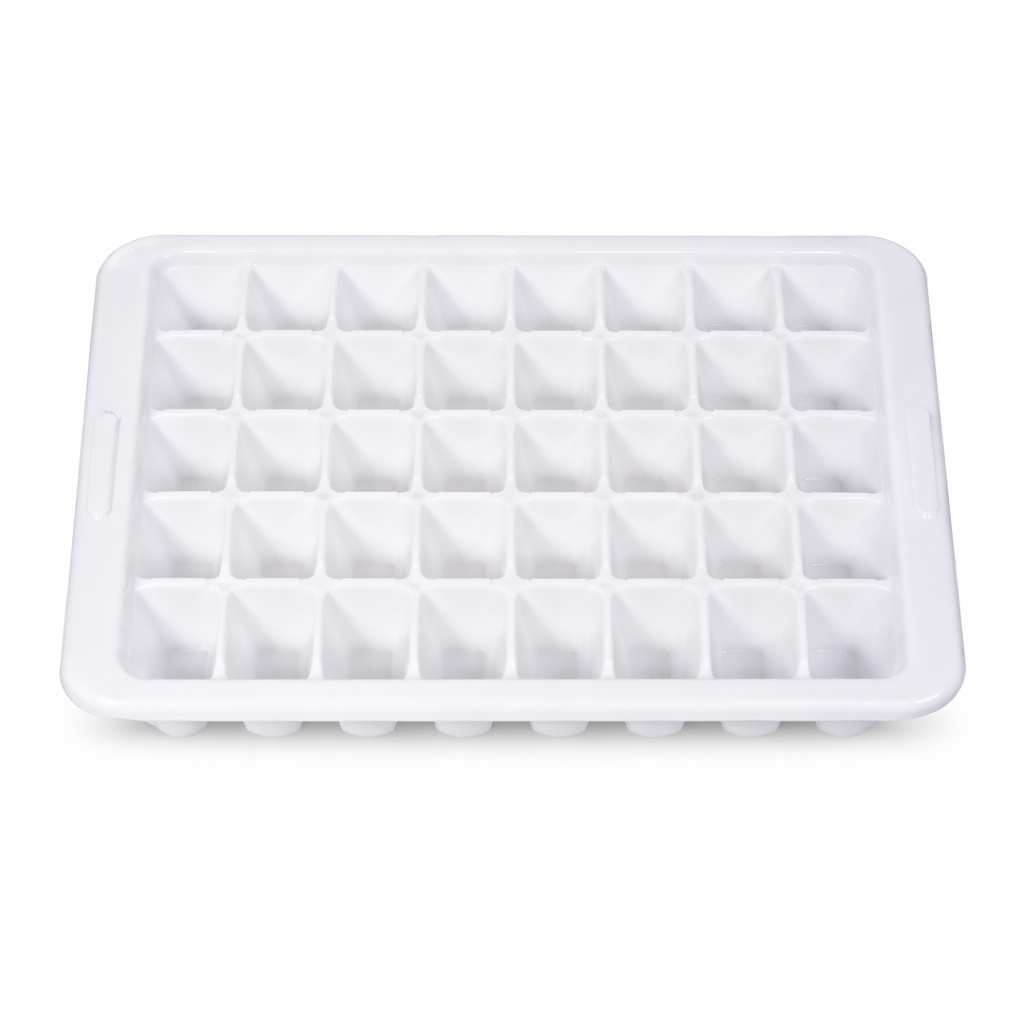 1 Pc Frosty Ice Tray (Medium/Large) – Multi-Grid Durable Ice Cube Maker for Freezer Use - Habitt