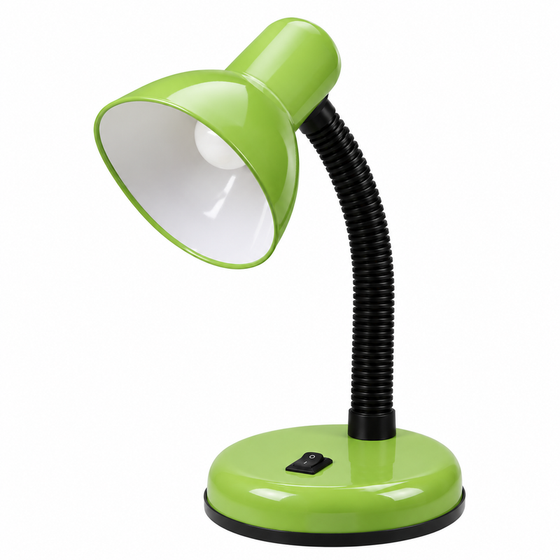 Modern Adjustable Desk Lamp – White, Apple Green, Black, Orange & Blue