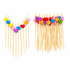 Decorative Bamboo Skewers Set