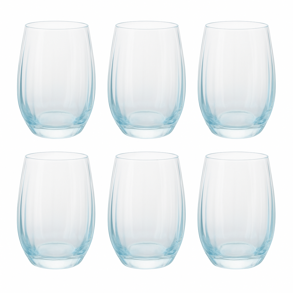 Clear Tumbler 380 ml – Set of 6