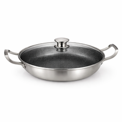 Stainless Steel Soup Pot – Deep Cooking Pot (24 cm / 28 cm / 30 cm)
