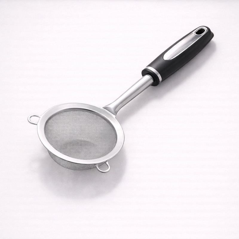 Tea Strainer – Stainless Steel Mesh Tea Strainer (Small & Large) - Habitt