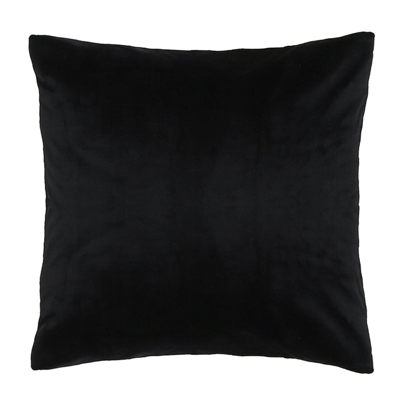buy 1 Get 1 Free Jet Black Velvet Cushion Cover 18x18 – Luxurious Soft Throw Pillow for Modern Sofa & Bedroom Décor (Copy) - Habitt