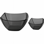 Iridescent Square-Cut 7-Piece Fruit Bowl Set – Silver, Gold & Black  Colour Options (200/105 mml) - Habitt