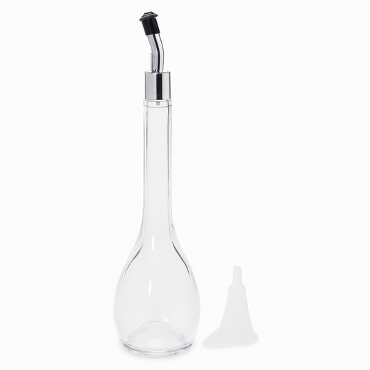Long Shape Oil Bottle – Snail Design Premium Glass Dispenser for Cooking Oil & Vinegar