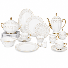 Grand 89-Piece Dinner Set | Complete Dinnerware & Serving Collection