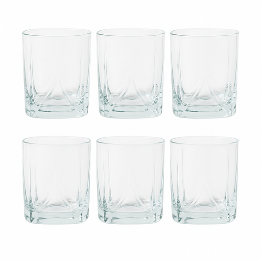 Premium Textured Tumbler Glass 290 ml