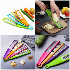 4-Piece Grater Set – Multipurpose Kitchen Grating & Food Preparation Set