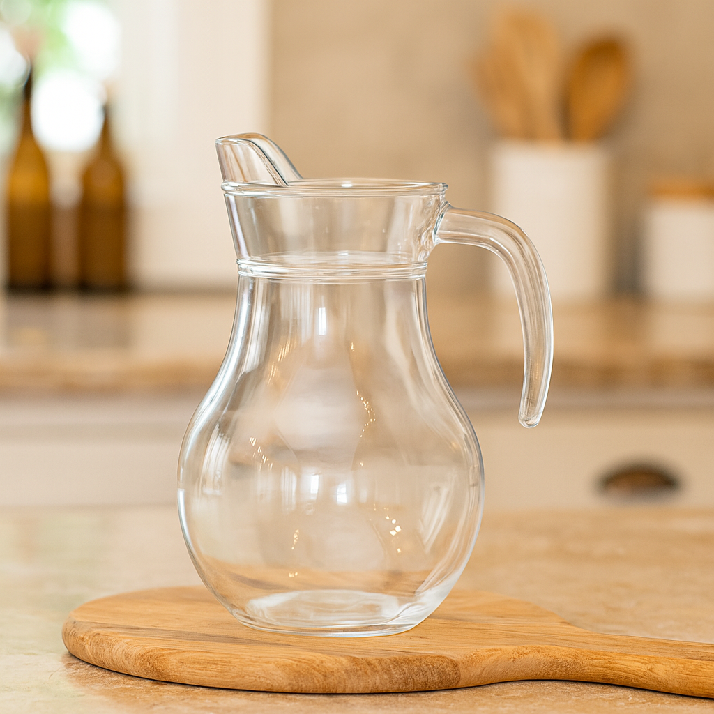 Classic Clear Glass Jug – 1 Piece (1800 mL)