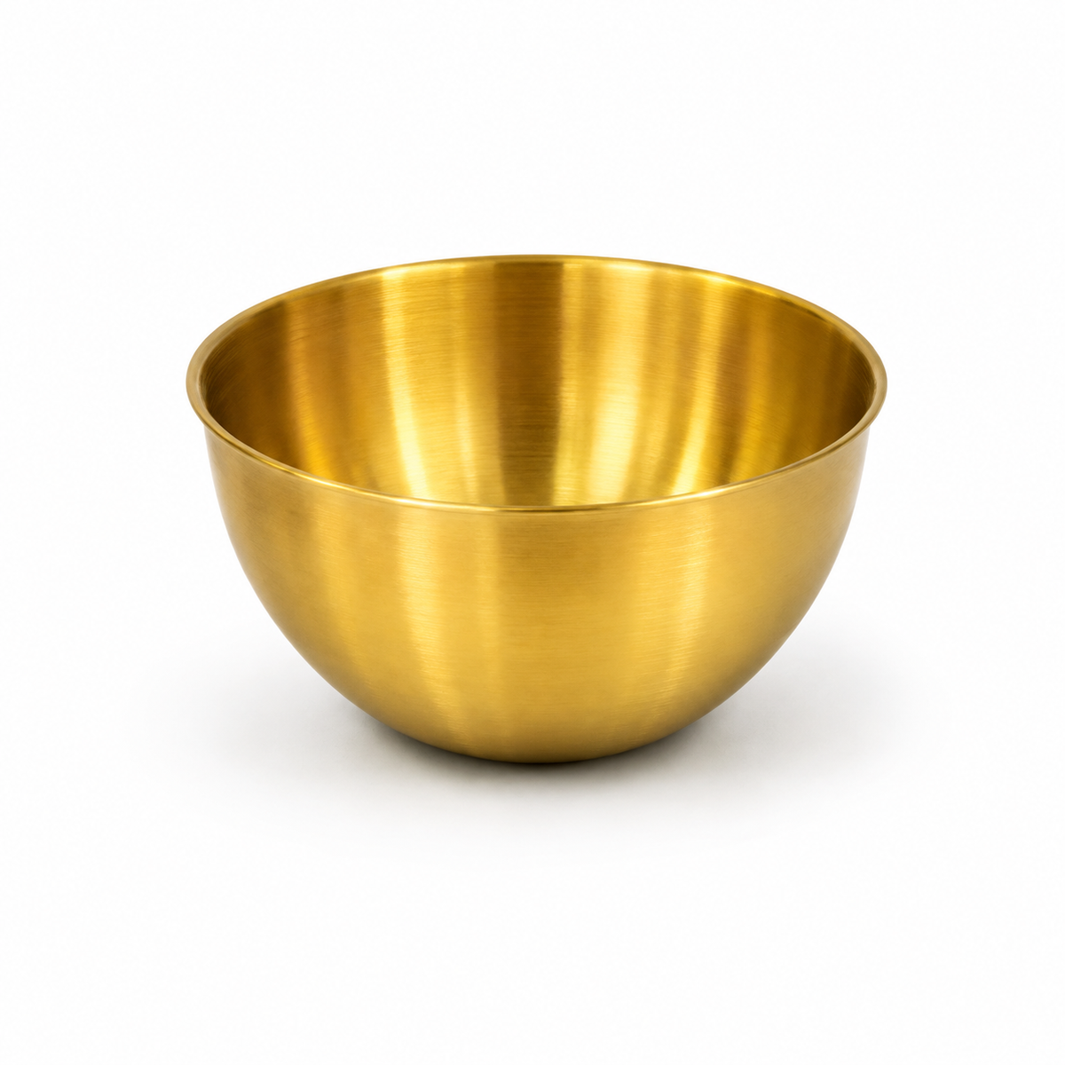 Stainless Steel Gold Mixing Bowl – Available in 3 Sizes