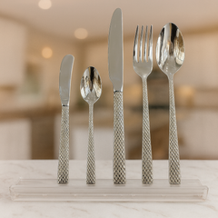 Two-Tone Stainless Steel Spoon & Cutlery Set