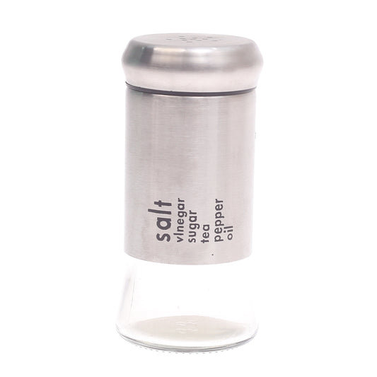 Single Salt Jar with Stainless Steel Lid