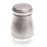 Single Salt Jar with Brushed Stainless Steel Body - Habitt