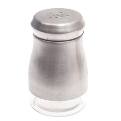 Single Salt Jar with Brushed Stainless Steel Body