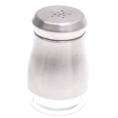 Single Salt Jar with Brushed Stainless Steel Body