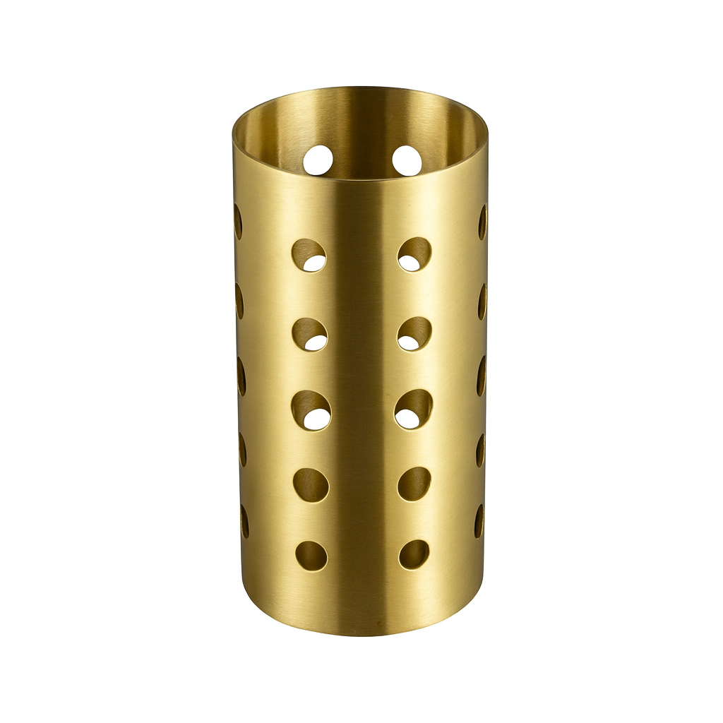 Round Chopstick Holder Barrel 10×15cm – Cutlery & Utensil Organizer