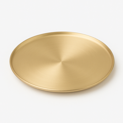 Straight Tray Gold – Elegant Serving &amp; Decorative Tray (30×2.8cm)