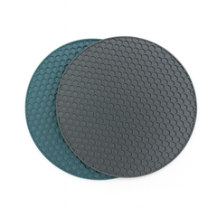 Round Silicone Trivet Pads – Heat-Resistant Non-Slip Mats for Hot Pots, Pans & Dishes (Set of 2)