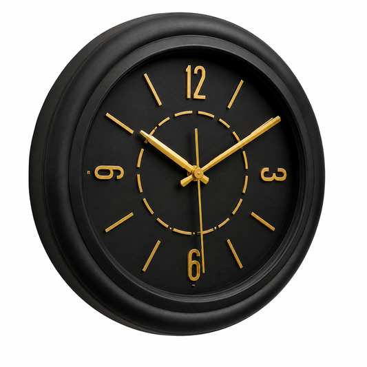 Heritage Dream Wall Clock – 10.75 Inch Plastic Frame