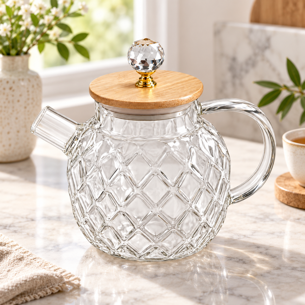 Kettle 1.5 Ltr | Electric Kitchen Kettle for Quick Boiling