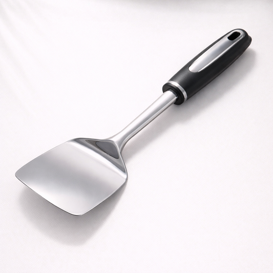 Fine Mesh Shovel – Stainless Steel Kitchen Turner & Lifter