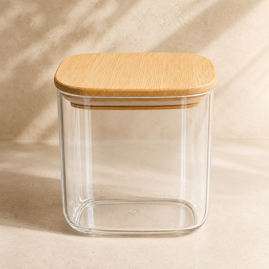Transparent Storage Jar  | Kitchen Storage Container