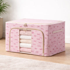 Cloth Storage Bag 24 Liters – Foldable Fabric Organizer for Clothes & Bedding