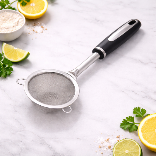 Tea Strainer – Stainless Steel Mesh Tea Strainer (Small & Large)