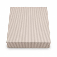 Neutral Lines Double Bed Sheet (96 × 102 inches)