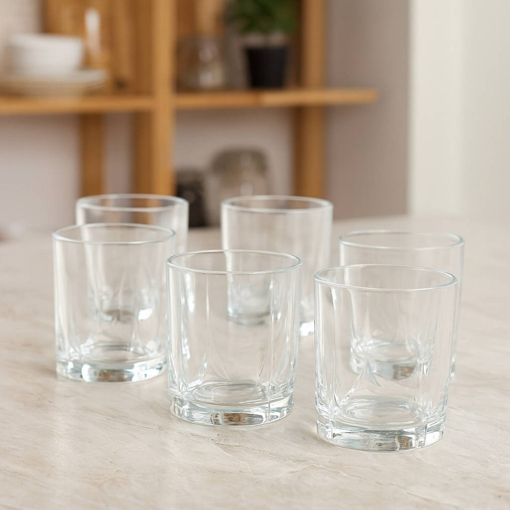 Premium Textured Tumbler Glass 290 ml