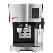 Alpina SF-2812 Espresso Coffee Machine – 15-Bar Italian Pump, 1470W, Built-In Milk Frother & 700ml Milk Tank - Habitt