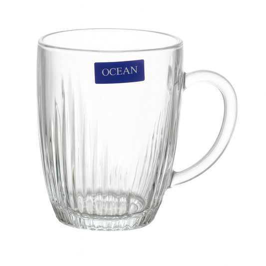 520 ml Premium Glass Juice Mug – Heavy-Duty Beverage Mug Set of 6 for Juice, Water, Shakes & Daily Use