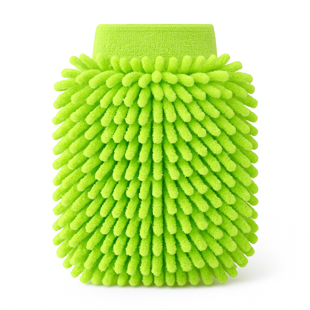 Double-Sided Microfiber Duster Glove – Dual-Surface Cleaning Mitt for Car & Home - Habitt