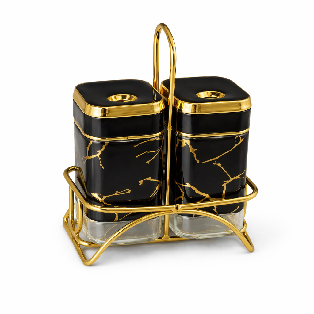 Salt and Pepper – Elegant Seasoning Containers - Habitt