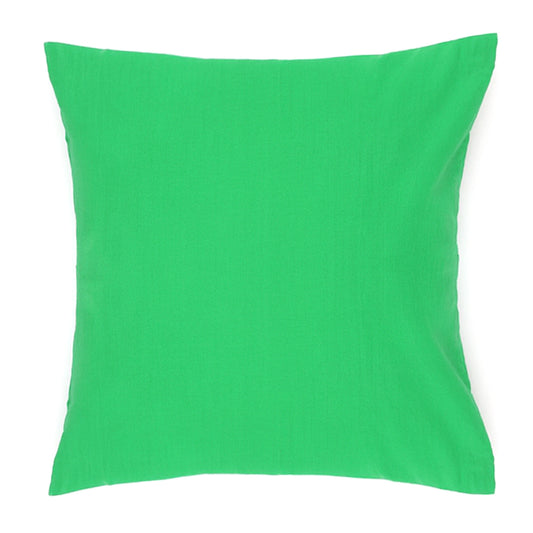 Green Textured Cushion Cover 18x18 – Modern Decorative Throw Pillow for Sofa, Bed & Living Room