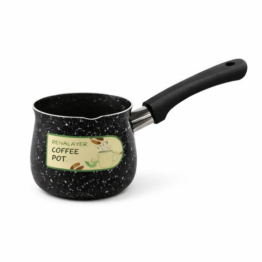 Iron Sauce Pan with Black Handle 9 cm