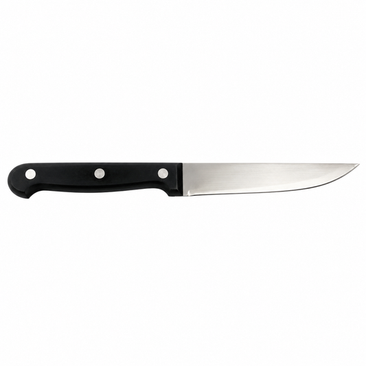 Black Chef Knife – Stainless Steel Kitchen Knife with Ergonomic Handle
