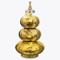 Luxury Gold Candy Jar Set – 2 Tier or 3 Tier Decorative Storage