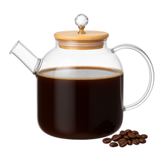 Stylish Glass Kettle with Golden Lid – 1 Litre & 1.5 Litre