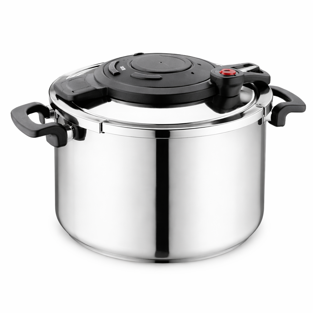 Alessa Pressure Cooker 5.0 LTR / 7.0 LTR – Stainless Steel High-Performance Cooker - Habitt