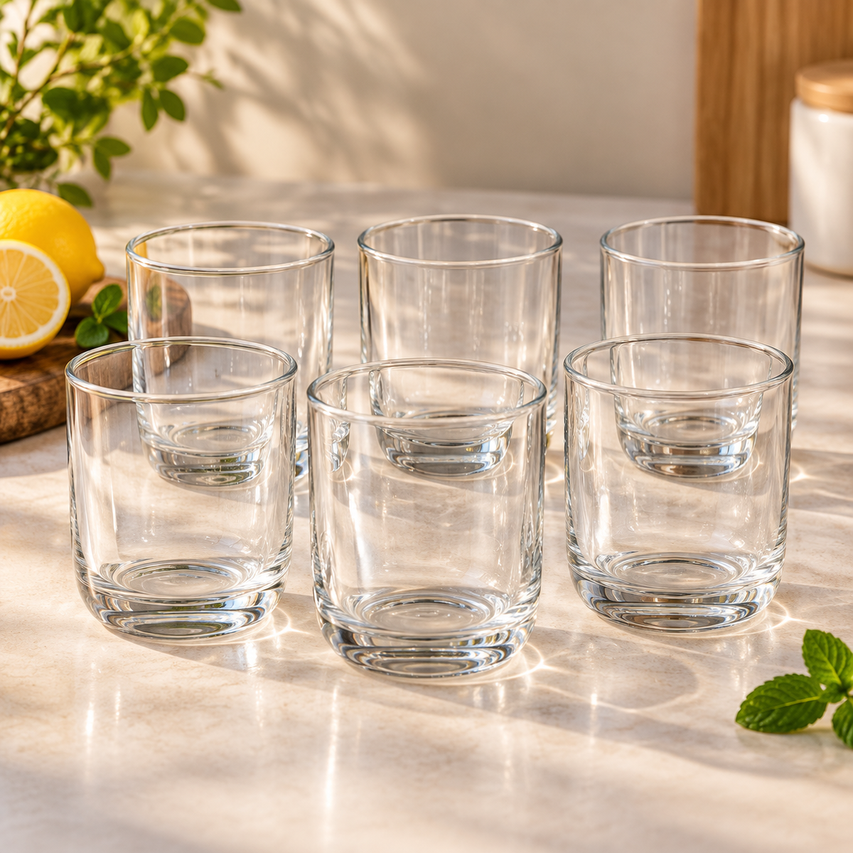 Tumbler Glass 300ML 6PCS