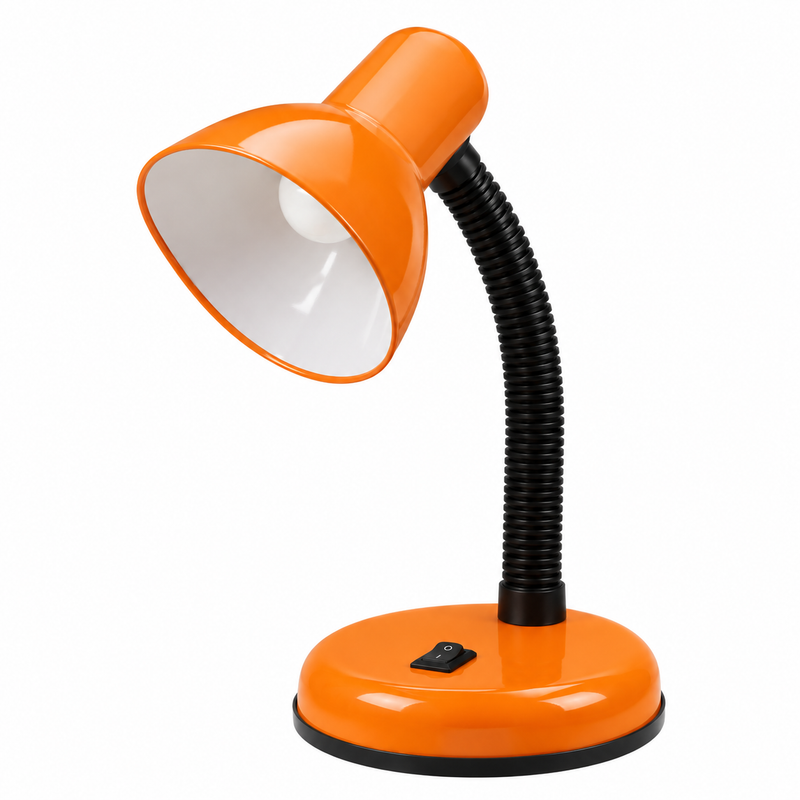 Modern Adjustable Desk Lamp – White, Apple Green, Black, Orange & Blue